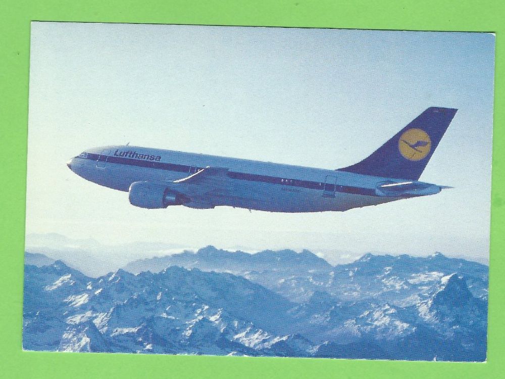 Cartoline postali: Lufthansa Airbus A310 – Usato da Zürich venduto da t24_de