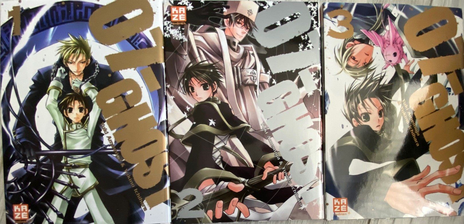 BD: Manga - 07-Ghost - numéros 1 à 17 série terminée – Neuf (Voir description) à Geneveys-Coffrane par Momoali 1