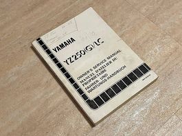 Yamaha YZ 250 1995 Reparaturbuch und Wartungshandbuch