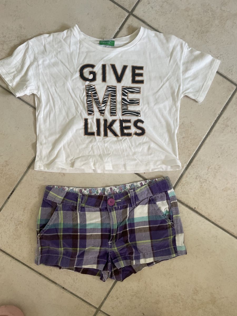 Benetton Kleiderpakete & -sets: Süsses Benetton Sommerset Gr.134 – Gebraucht aus Obergerlafingen von cabo4