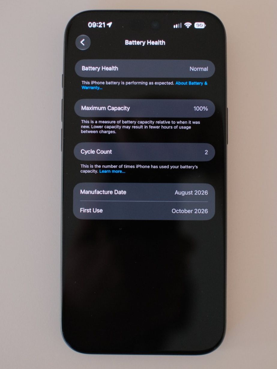 Apple Portables: iPhone 18 pro max 256GB Black – D'occasion à Sion par nic_h5j5 2