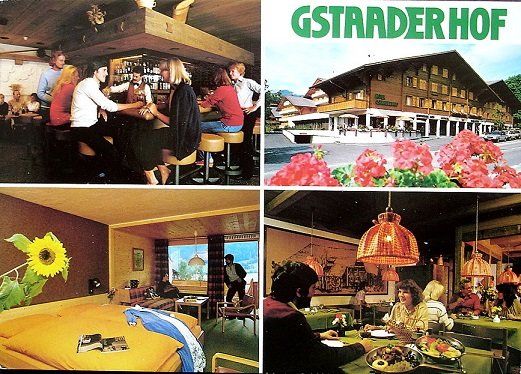 Cartoline postali: GSTAAD Hotel Gstaaderhof – Usato da Jona venduto da philajona