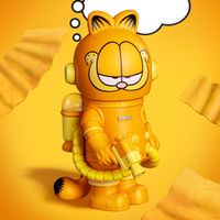 Pop Mart Mega Space Molly Garfield 100% Series 3 versiegelt