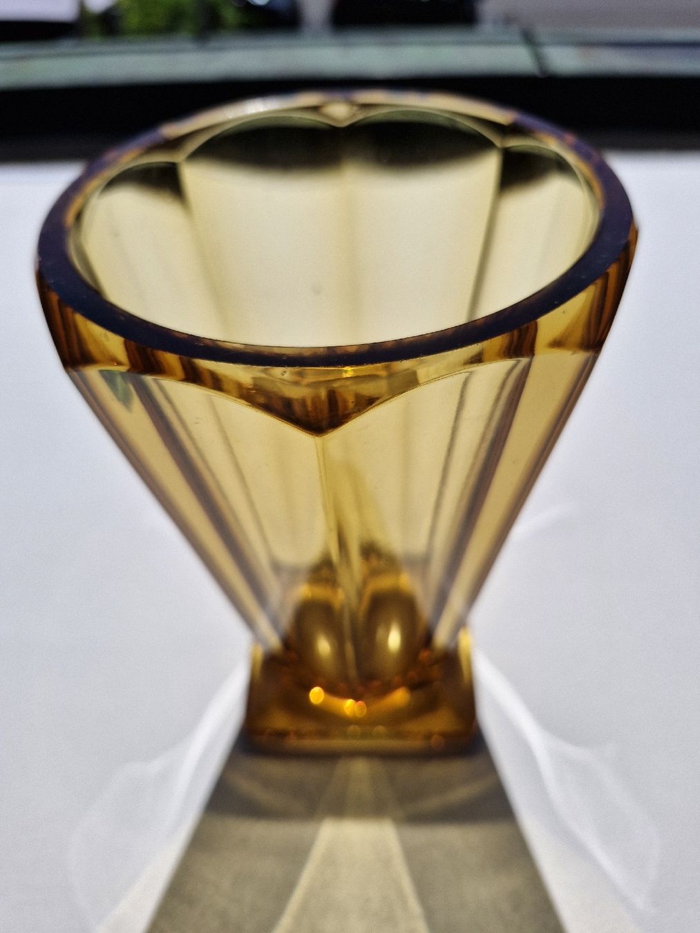 Vasi & Recipienti: Vase Glas Amber  Art Deco – Usato da Zürich venduto da Secretariat11 1