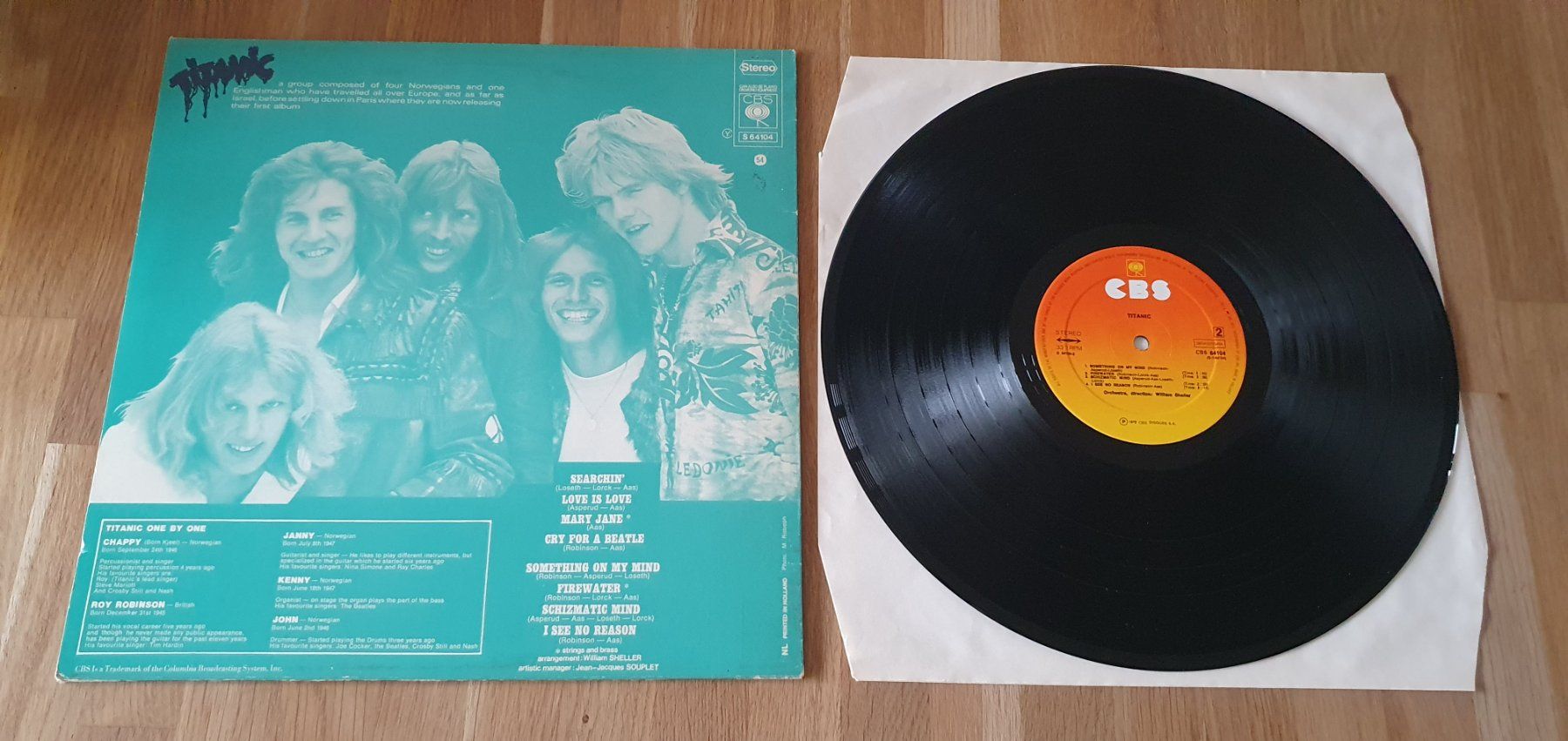Dischi in vinile: TITANIC, Same, LP, TOP ZUSTAND! – Usato da Kreuzlingen venduto da Cdschlumpf 1
