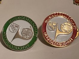 2 Pin Musikgesellschaft MG Herzogenbuchsee