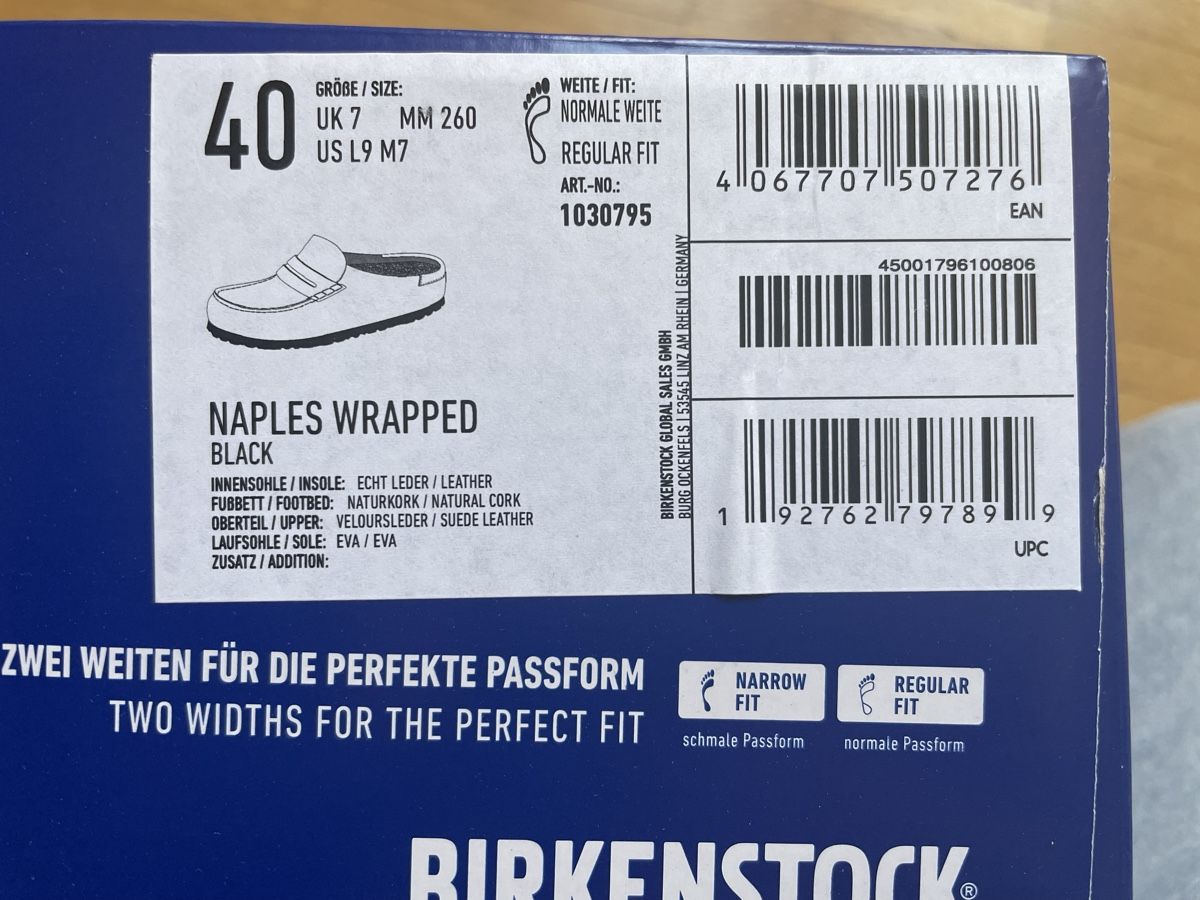 Birkenstock Scarpe da uomo: Birkenstock Naples Wrapped Gr 40 – Nuovo e nell'imballaggio originale da Ebmatingen venduto da Vebisun 4