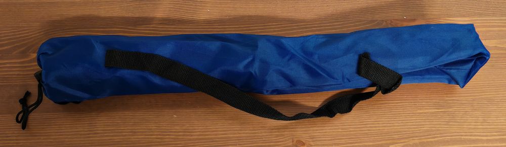 Hocker: Dreibein Hocker Campingstuhl blau – Neu (gemäss Beschreibung) aus Rheinsulz von Dred 2