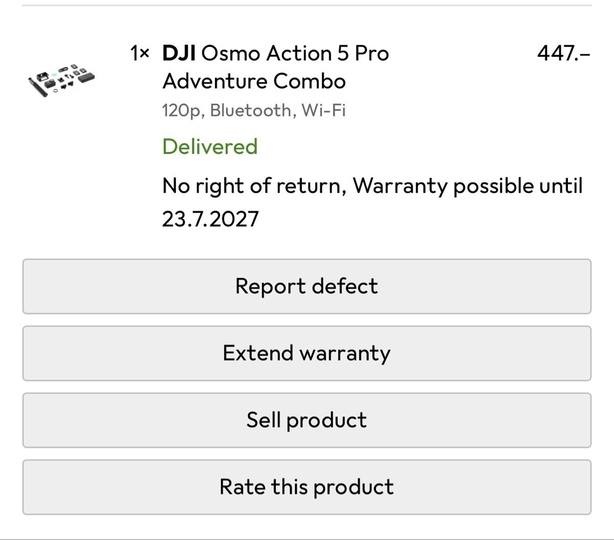 DJI Action Cam: DJI Osmo Action 5 Pro Camera adventure set with accessories – Neu (gemäss Beschreibung) aus La Tour-de-Peilz von bma_s97h 6