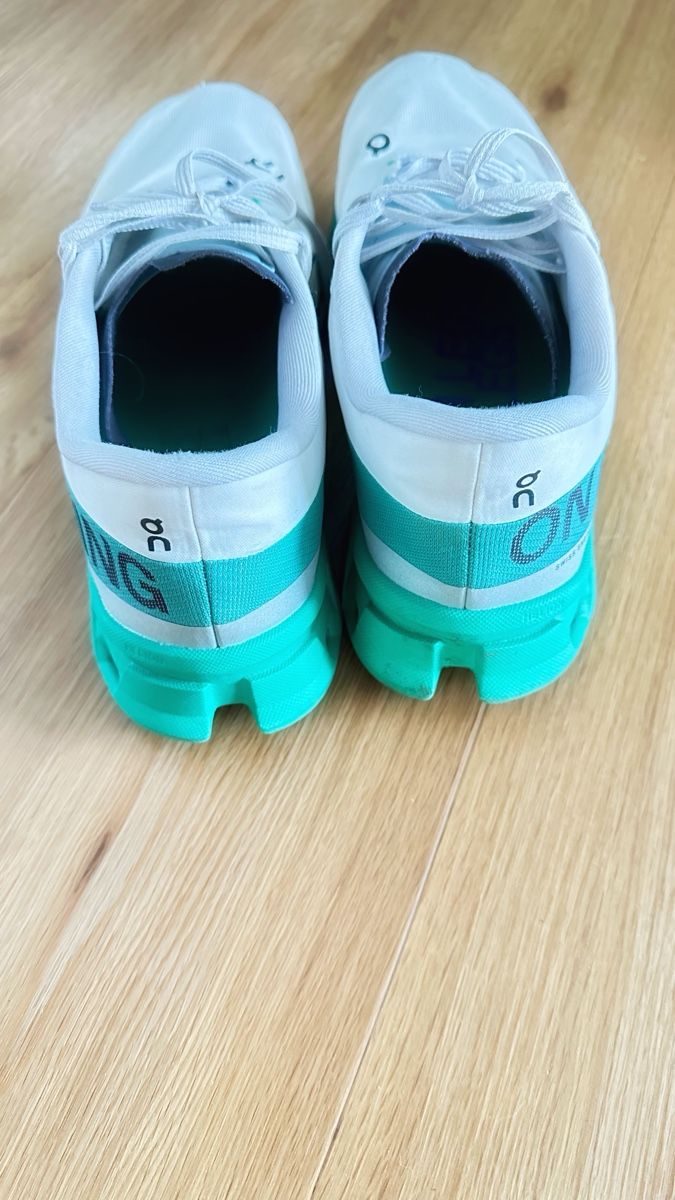 On Herrenschuhe: On Cloud Laufschuh Cloudmonster Hyper Grün/Weiss – Gebraucht aus Kriens von saleworld 4