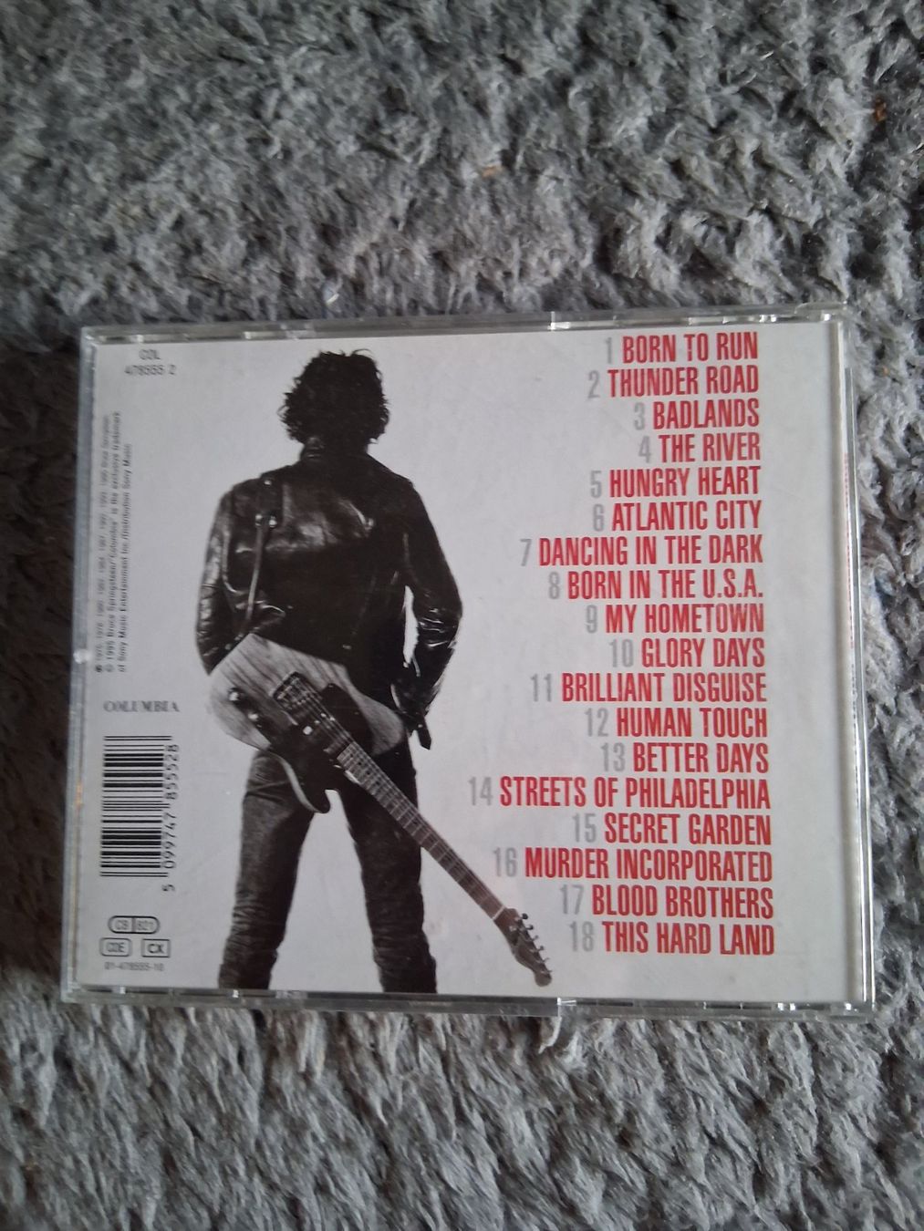 CD: BRUCE SPRINGSTEEN   GREATEST HITS    CD – Usato da Wetzikon ZH venduto da Ramones01 1