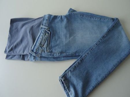 1Umstandsjeans Gr. 36 (30/32)hellblau Stretch top Zustand!