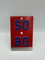 Velonummer SO 80