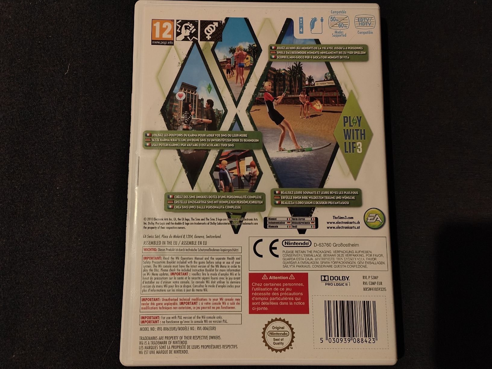 Nintendo Spiele: Wii – The Sims 3 komplett – Gebraucht aus Rothrist von SiddharthaMoon 1