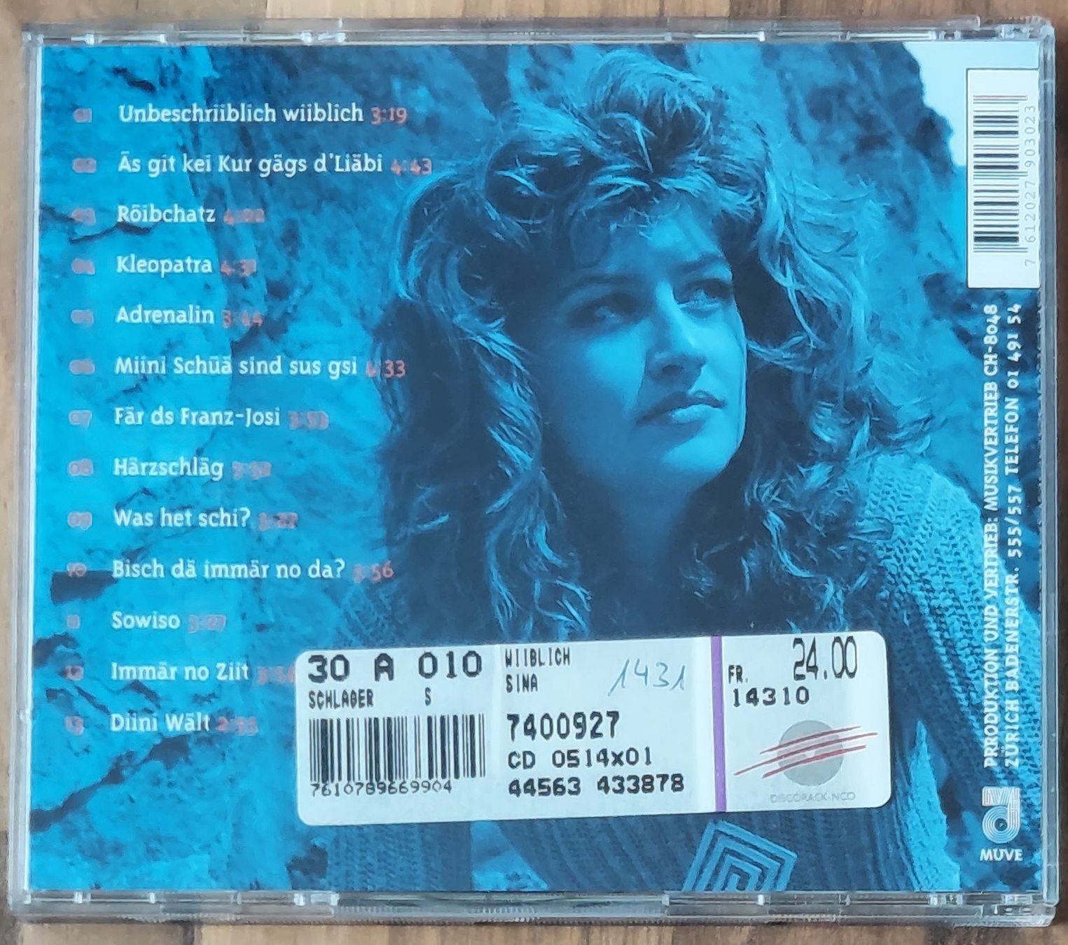 CDs: CD - SINA - WIIBLICH – Gebraucht aus Steckborn von Quo7 1