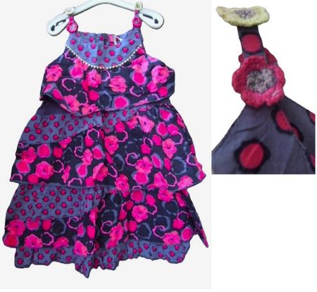BLICKFANG Gr. 92 Sommer Kleid mit Volants s.Masse ORCHESTRA