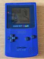 Gameboy Color blau funktioniert getestet