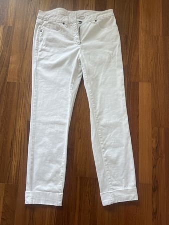 Weisse Damen Jeans, Grösse 40 - Top