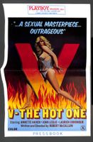Poster 1978 V-THE HOT ONE. A SEXUAL MASTERPIECE OUTRAGEOUS