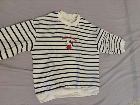 Pullover, Sweatshirt, Gr. 80, Hello Kitty, H&M, neuwertig
