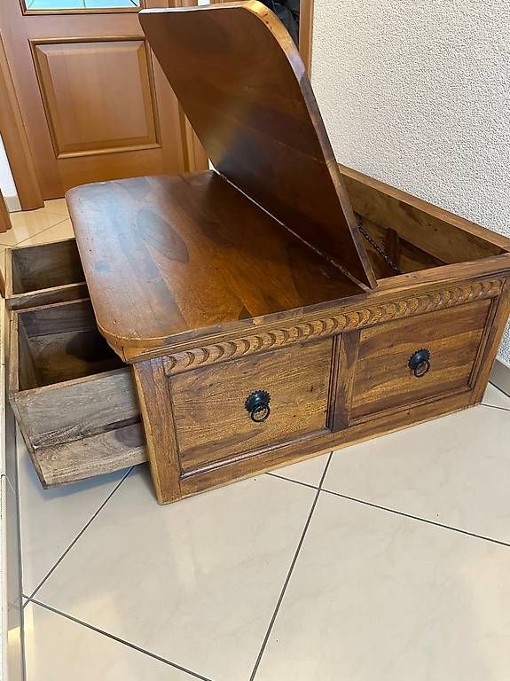 Tables: Couchtisch Massivholz Sheesham – D'occasion à Rheineck par federer81 3
