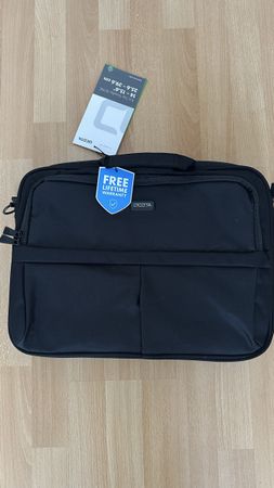 Schwarze Laptoptasche, neuwertig, viele Fächer, Top Zustand