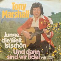 Vinyl-Single Tony Marshall - Junge, die Welt ist schön