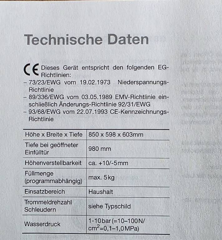 Lavatrici: Waschmaschine Electrolux – Usato da Märwil venduto da Obludka