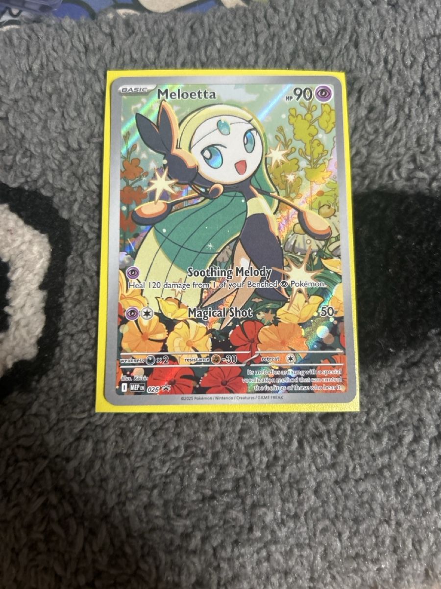 Pokémon Sammelbilder & Trading cards: Meloetta (MEP 026) EN  – Neu (gemäss Beschreibung) aus Thun von ken2009 2