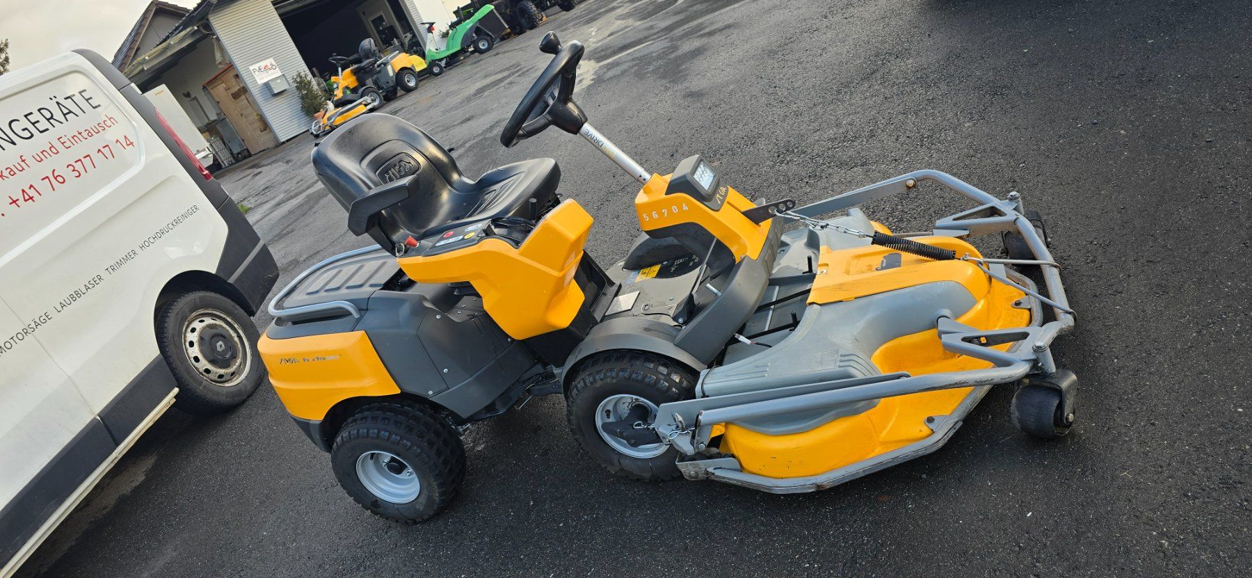 Stiga Tagliaerba: Rasentraktor STIGA Park  Pro  540 IX  PROFFI – Usato da Rain venduto da Fafan069 4