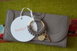 SeeByChloé Portemonnaie Grey Motty neu