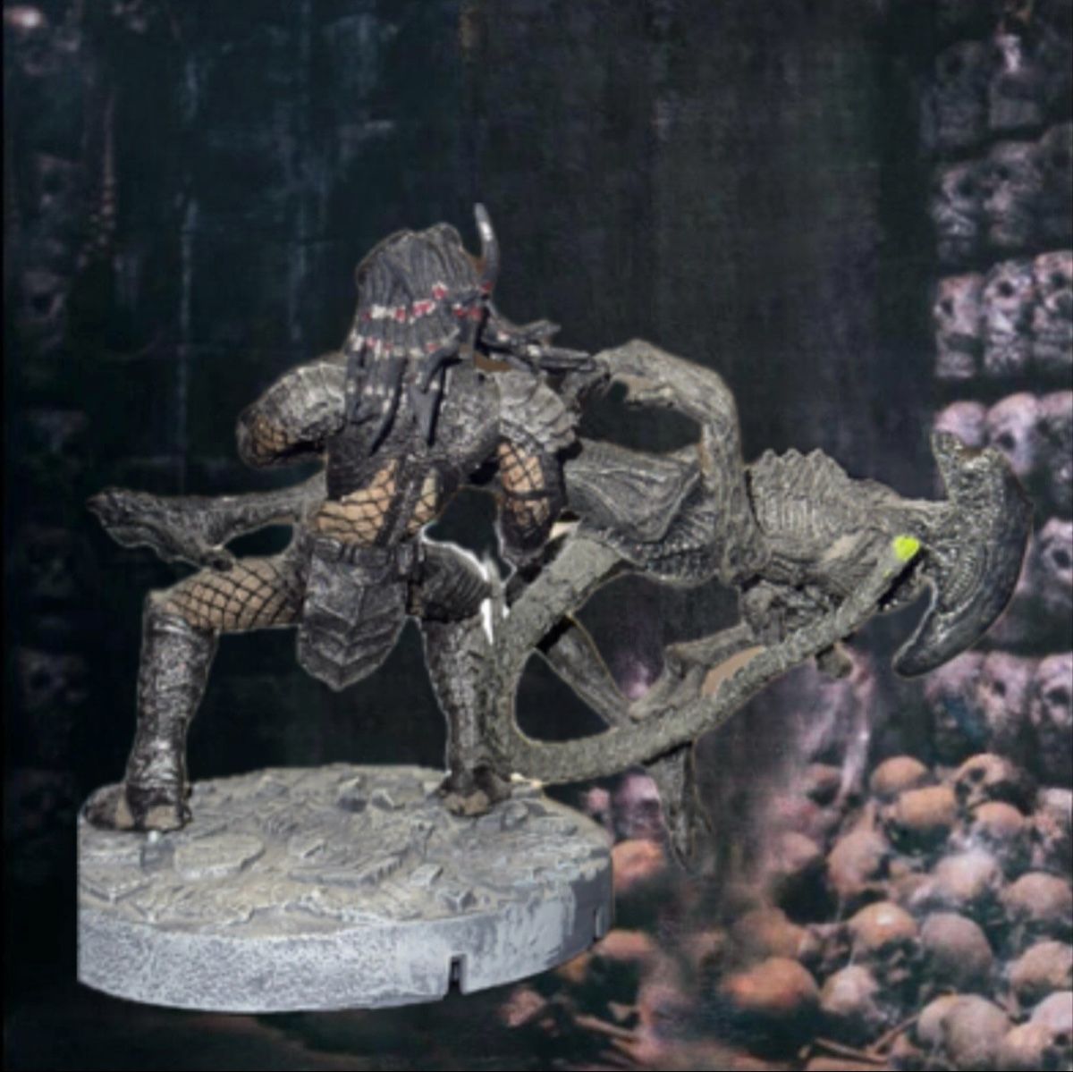 Statuette: Alien vs Predator kleine mcfarlne Statue Action Figur – Usato da Langenthal venduto da Fernando1999 1