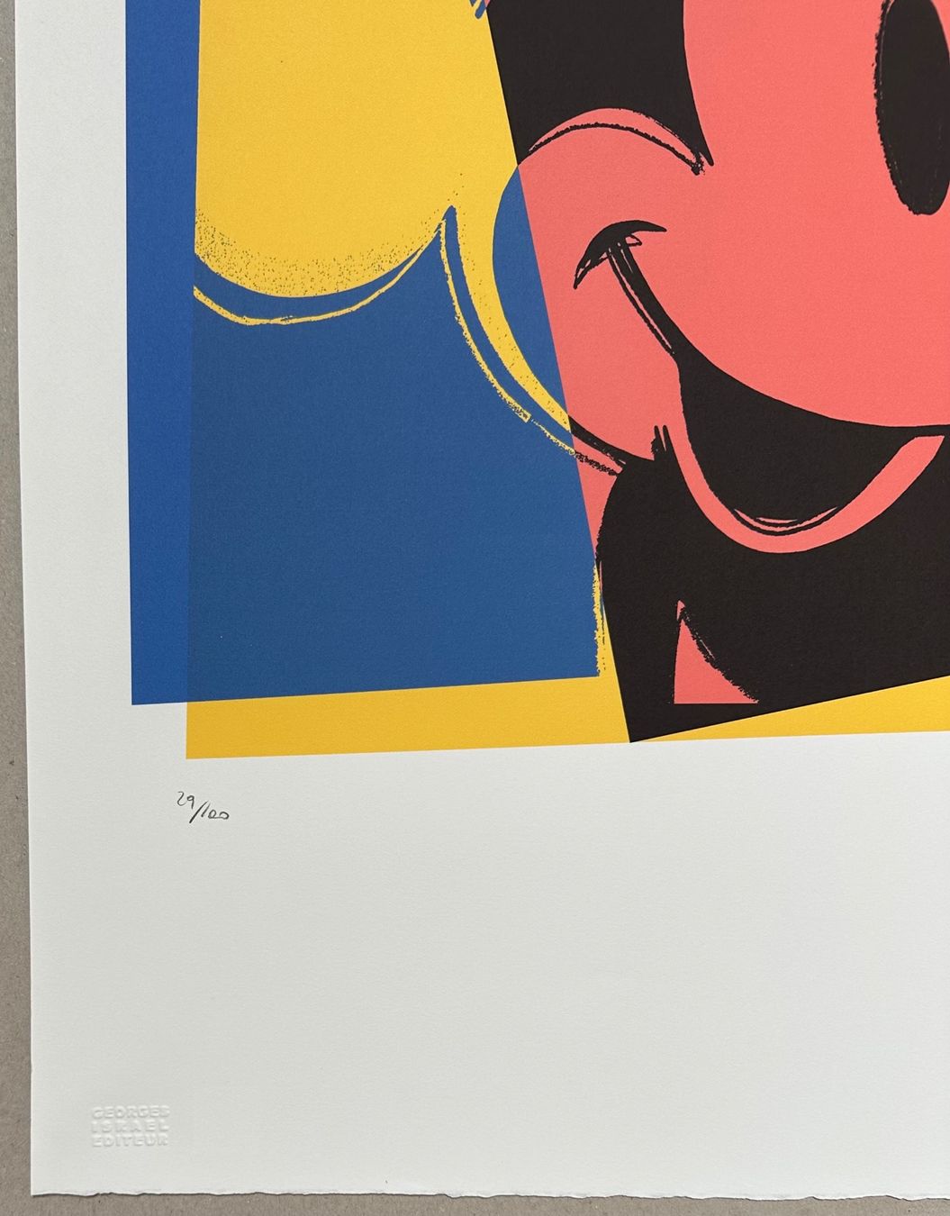 Dipinti: Andy Warhol: Mickey Mouse, POP Art 29/100 – Nuovo (secondo la descrizione) da Meilen venduto da Smgdesign 1