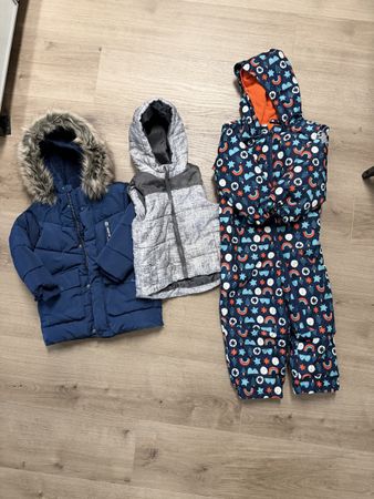 Winter Kleider Paket Jacke, Gilet und Schneeanzug, Top!