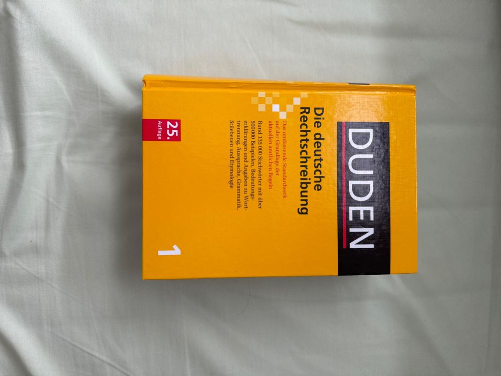 Duden - deutsche Rechtschreibung (25. Auflage) (Gebraucht) in Hochdorf