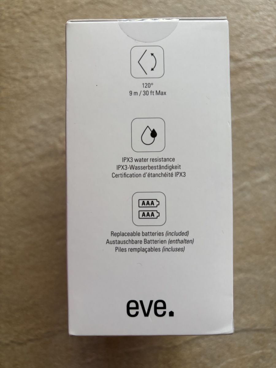 Systèmes d'alarme: Eve Motion (Kabelloser Bewegungssensor) – Neuf avec emballage d'origine à Jona par WaJaggi 3