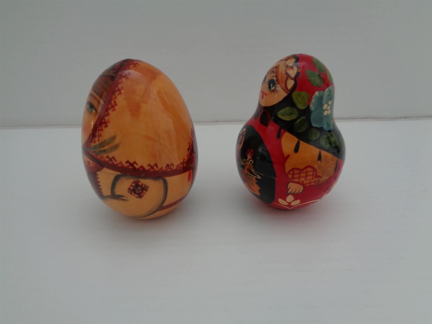 Figuren: 2 einzelne Matroschka-Babuschka – Gebraucht aus Chur von omonia 1