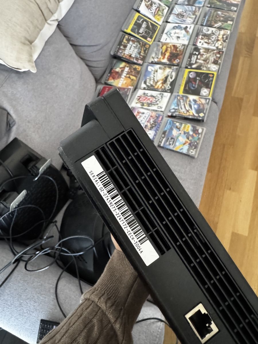 PS3 Mega-Bundle: Konsole 26 Spiele Lenkrad & 3 Controller (Gebraucht ...
