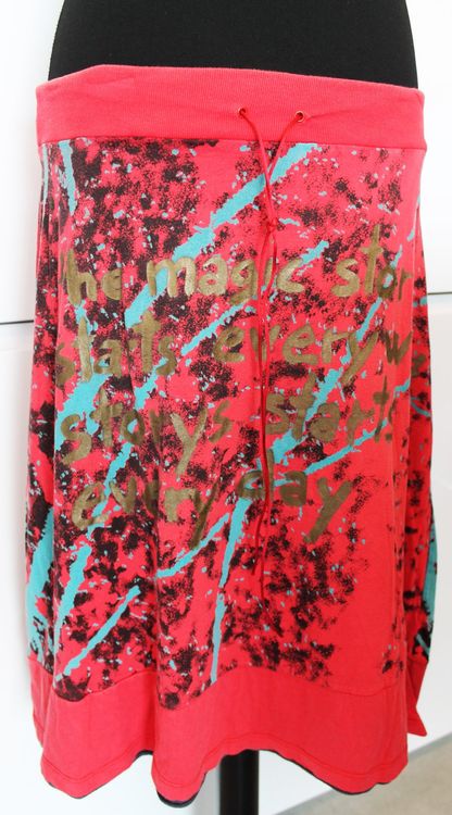 Jess & Jane Women's Simply Blue Crushed Melange A-Line Tunic