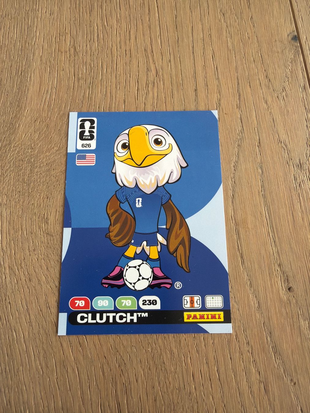 Panini Carte collezionabili: Maskottchen Usa Clutch – Usato da Stallikon venduto da NOH0102