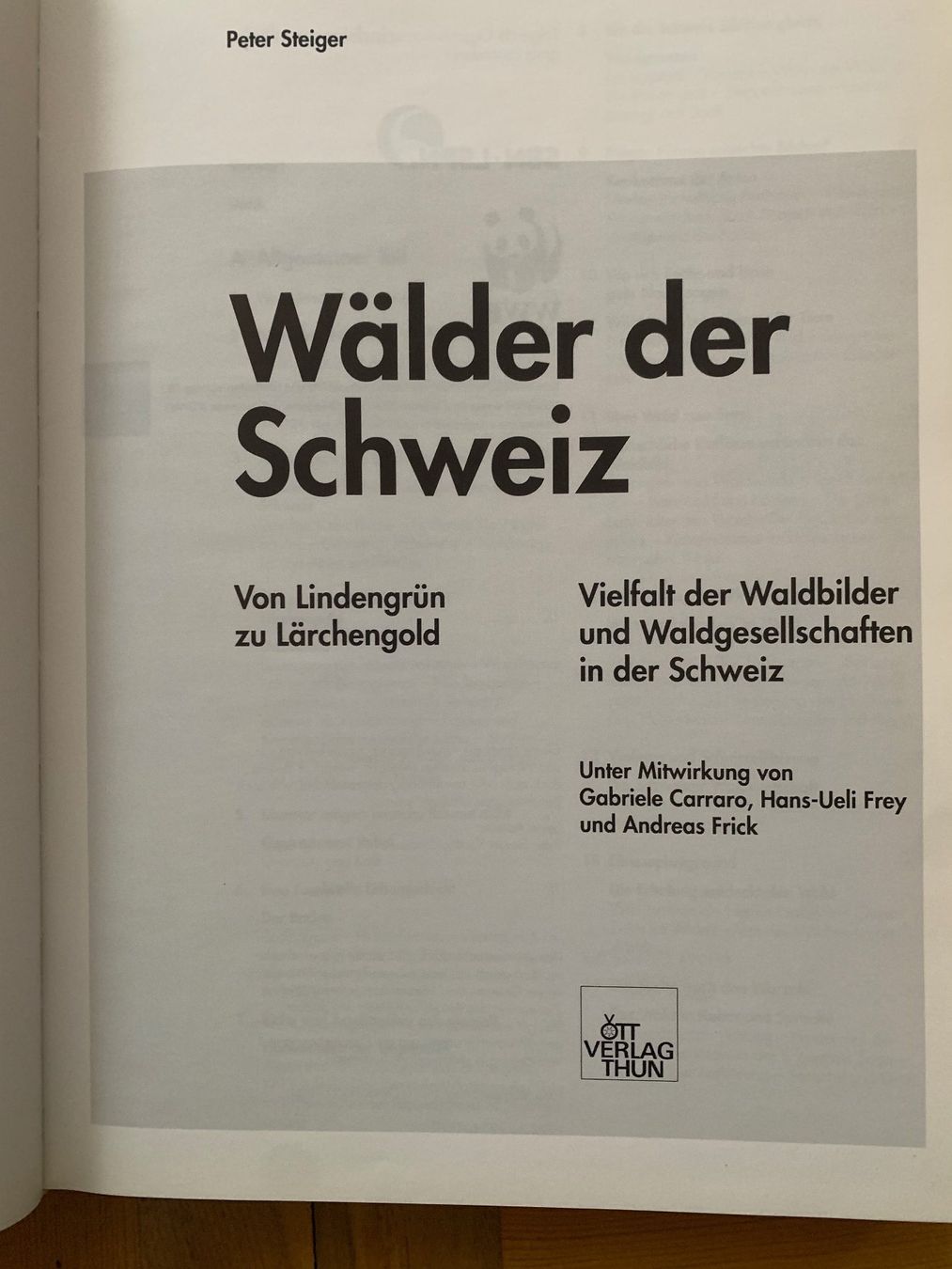 Libri: Wälder der Schweiz – Usato da Thalwil venduto da Ardez123 1
