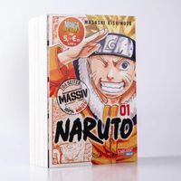 Naruto Manga 6 Bände – Nr. 1–3, 8, 11 und 12