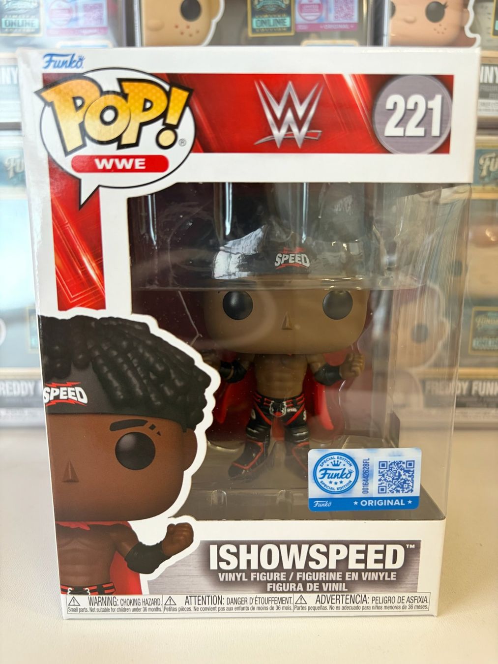 Funko Figurines: Funko POP! WWE IShowSpeed Edition Limitée – Neuf avec emballage d'origine à Le Mouret par perfectbijou
