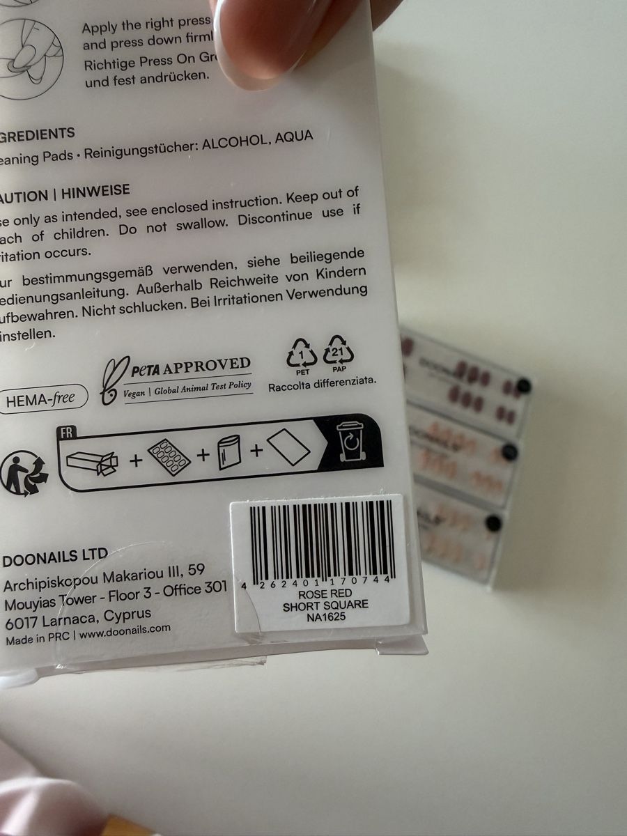 Manicure: DOONAILS Neu Unbenutzte Grössen – Nuovo (secondo la descrizione) da Basel venduto da Ksjusha 5