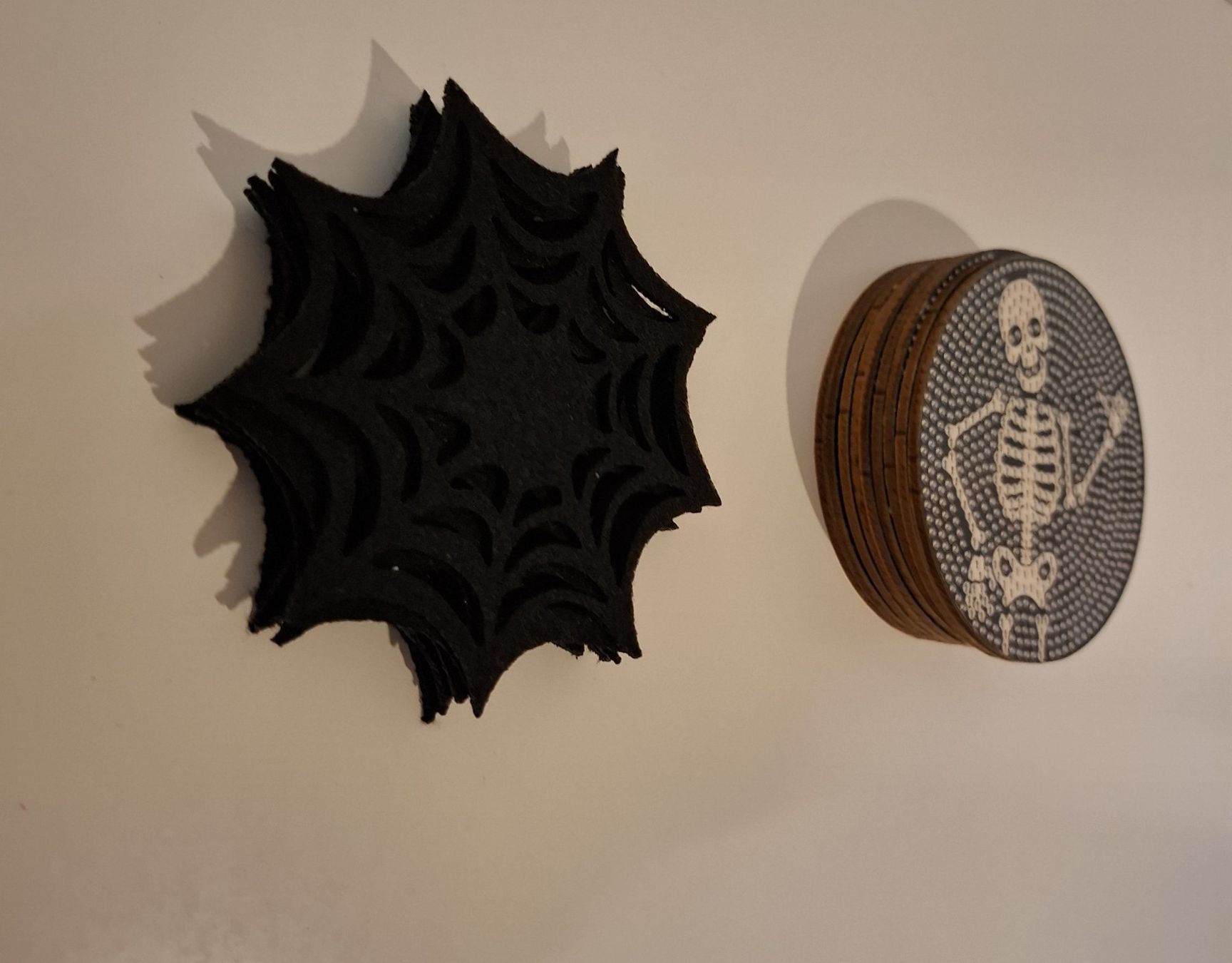 Sottobicchieri: Halloween-Glasuntersetzer – Nuovo (secondo la descrizione) da Bottmingen venduto da Tomena0214 1