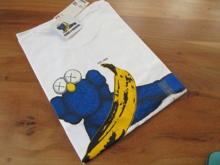 KAWS×WARHOL UNIQLO UT T-Shirt New/White M!