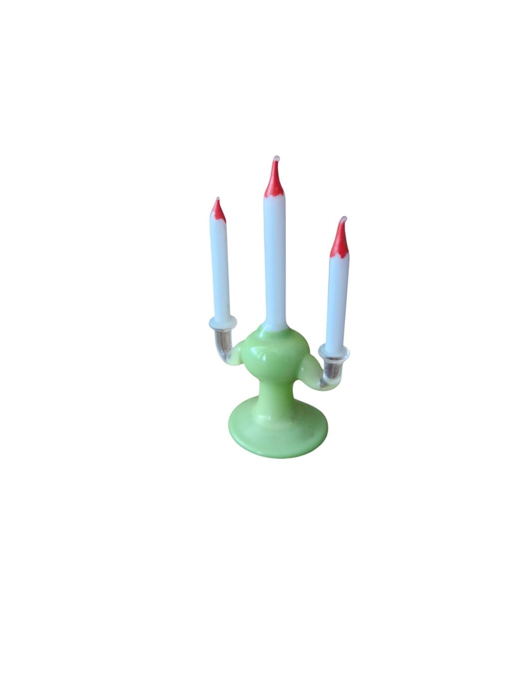 Spielzeuge: Puppenstube Kerzenständer Glas – Gebraucht aus Mörschwil von lindaswunderkiste 4