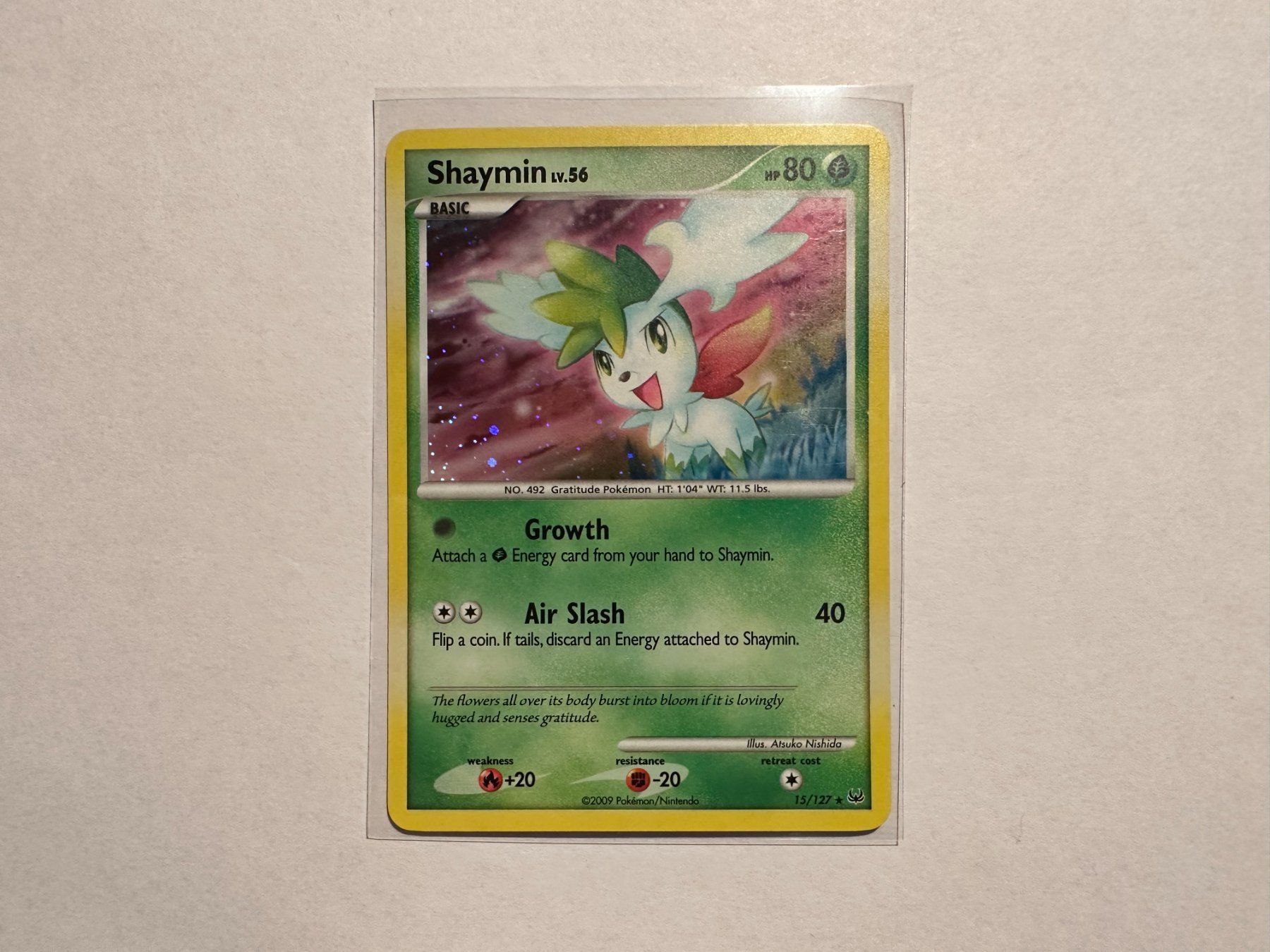 Pokémon Carte collezionabili: Shaymin holo Platinum Base EN – Usato da Hagendorn venduto da Pokecollectorch