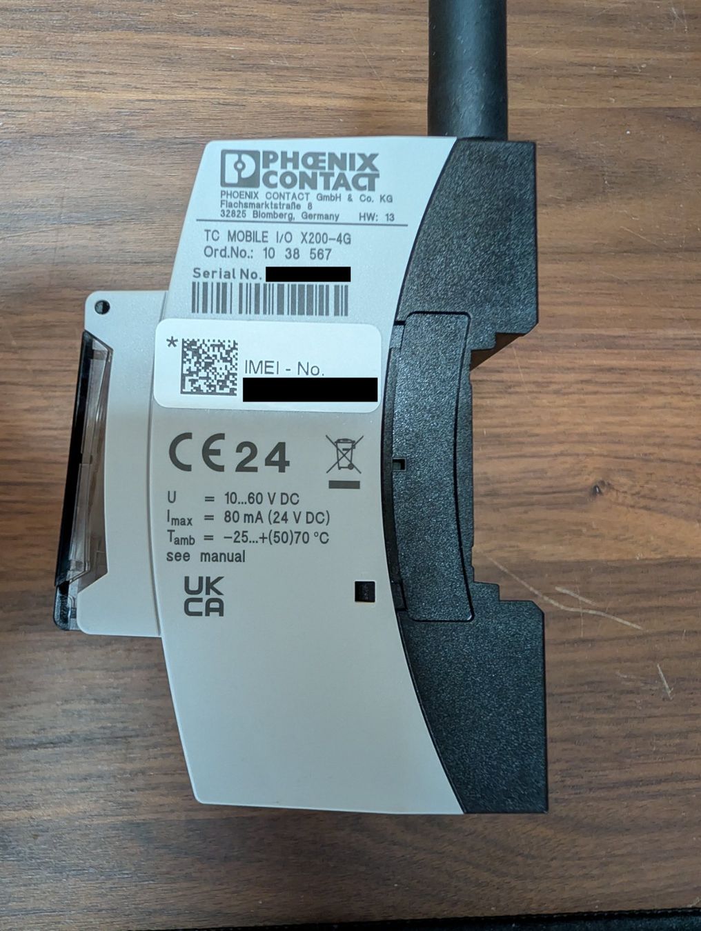 Phoenix Contact Componenti elettronici: Phoenix TC MOBILE I/O X200-4G SIM Modul – Usato da Rohrbach venduto da Ride_Santa 1