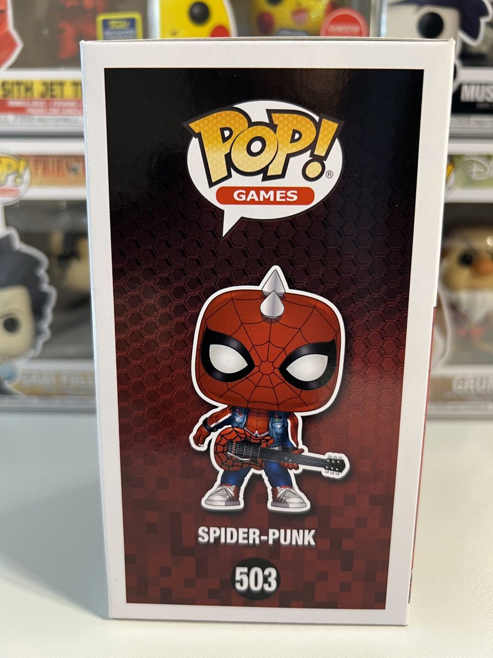 Funko Statuette: Funko POP! Marvel Spider-Man - Spider-Punk Edition Limitée – Nuovo e nell'imballaggio originale da Le Mouret venduto da perfectbijou 1